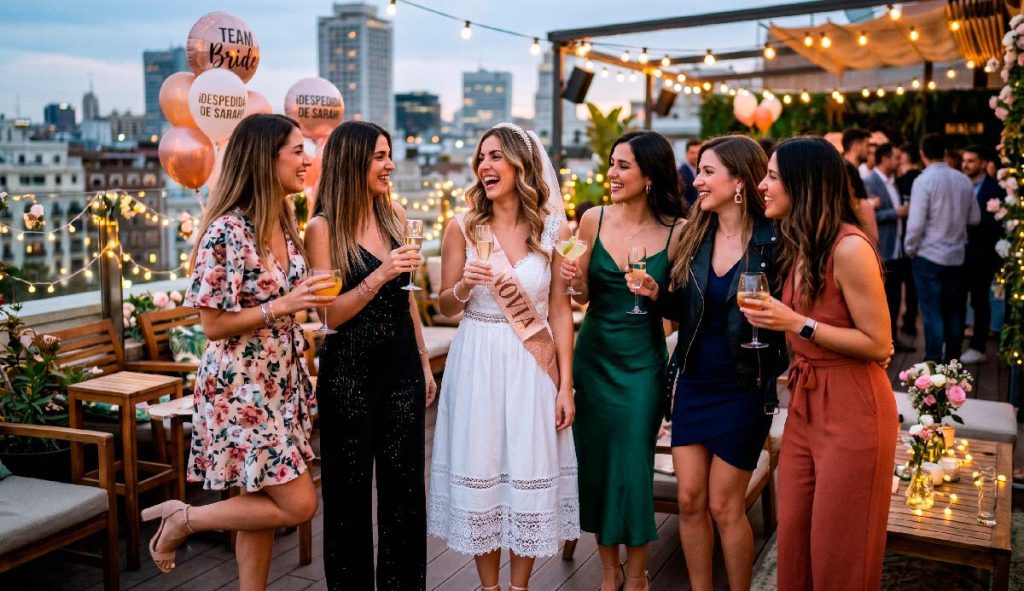 como ir vestida a una despedida de soltera